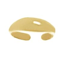 18kt Gold Over Sterling Silver Adjustable Toe Ring