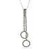 14K WG Diamond Circle Pendant w/ Chain
