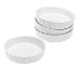 BonJour 4-Ounce Round Creme Brulee Ramekins, Set of 4