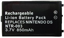Replacement battery for Nintendo DS