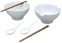 BIA Cordon Bleu 6-Piece Noodles-2-Go Noodle Bowl Set, White