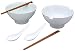 BIA Cordon Bleu 6-Piece Noodles-2-Go Noodle Bowl Set, White