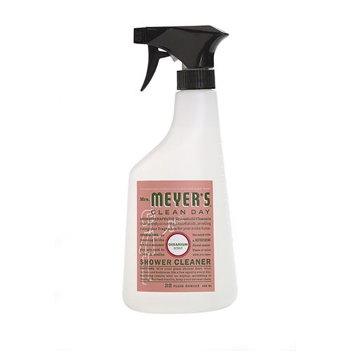 Mrs. Meyer's Clean Day Shower Cleaner Geranium 22 Ounce Bottle