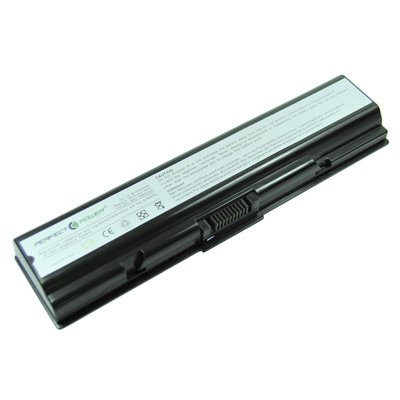 Laptop Battery for Toshiba Satellite L305-S5957, 6 cells 4400mAh Black