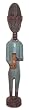 Wood statuette, 'Condolences' Wood statuette, 'Condolences'
