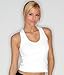 Danskin V-Neck Racerback Shelf Tank Loungewear