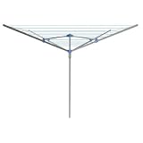 PREMIUM 40mtr ROTARY WASHING LINE KIT. COMPLETE WITH FREE ZIPPED COVER AND METAL GROUND SPIKE