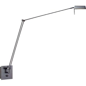 Holtkoetter 8192 HBOB Bernie Series Extended-Reach Wall Sconce, Hand-Brushed Old Bronze by Holtkoetter