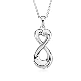 infinite love ash holder necklace