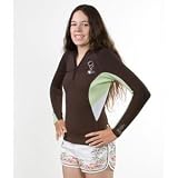 O'Neill Bahia frontzip longsleeve neoprene wetsuit shirt for women O'Neill Bahia frontzip longsleeve neoprene wetsuit shirt for women