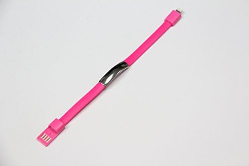 Bracelet USB Cable, Charging and Sync Cable for Apple Products (Red)