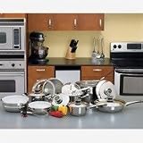 Maxam 22pc Stainless Cookware