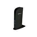 StarTech.com Universal USB 3.0 Laptop Docking Station-Dual Video HDMI DVI w/ Audio Ethernet - Port Replicator Notebook Dock