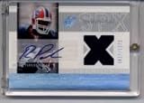 2005 SPx #213 Roscoe Parrish JSY AU RC - Buffalo Bills (RC - Rookie Card - Autographed Card - Piece of Authentic Jersey - Serial #'d to 1275) (Football Cards)