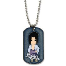 314Vt3ukUKL naruto shippuden: chibi sasuke dog tag necklace