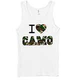 I Love Camo - Humorous / Funny Women's Tank Top