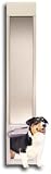 Pet Safe Med Deluxe Panel 2 Rise - Bronze Frame - Fits patio doors 77 3/4 - 82