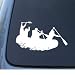 RAFTING - Whitewater Sport - Car, Truck, Notebook, Vinyl Decal Sticker #1203 | Vinyl Color: White
