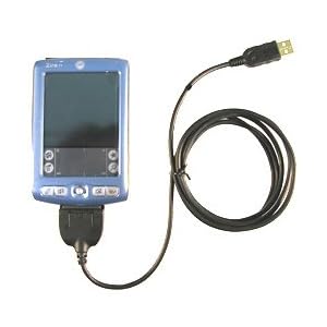 eForCityData & Charging USB Cable for Palm (PalmOne) m500 / m505 / m515 / m125 / m130 / I705 / TUNGSTEN T / T2 / T3 / W / C /ZIRE 71