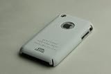 Custom Laser Engraving Apple iPhone Soft Polycarbonate Slim fit Case -White (Cozip Brand) Made in Korea
