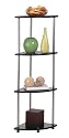 Convenience Concepts 111075 4-Tier Corner Shelf