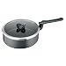 Tefal Compact Enamel Saute Pan with Lid, 24 cm