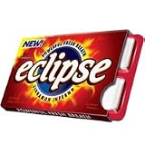 Eclipse Cinnamon Inferno Sugar Free Gums by Wrigleys - 12 Mints/ Pack, 12 Packs