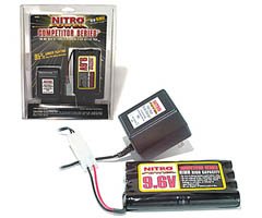 HR96-KIT 9.6 Volt Nitro NiMH Battery/Charger Kit