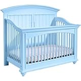 My Haven Sky Blue Built To Grow Crib