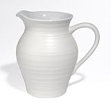 Mikasa Swirl White Pitcher