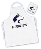 Washington Huskies Tailgate Barbecue (BBQ) Grilling Apron/Mitt Set NCAA