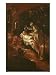 La Rancune Maliciously Pours Her Chamber Pot Over the Merchant from the Bas-Maine Art Giclee Poster Print by Jean De Coulom, 18x24