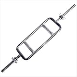 Cap Barbell Regular Solid 34-Inch Tricep Bar, Threaded