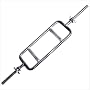 Cap Barbell Regular Solid 34-Inch Tricep Bar, Threaded