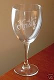 Personalized 10oz Wine Glass