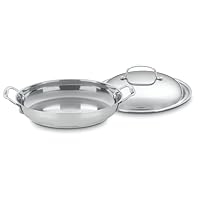 Cuisinart 725-30D Chef's Classic Stainless 12-Inch Everyday Pan with Dome Cover