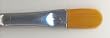 MED. FILBERT BRUSH-Orange Handle Snazaroo Face Painting Brush