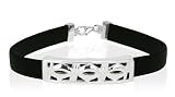 Unisex Sterling SIlver ID Tag Rubber Bracelet New Arrival