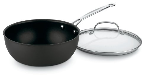Cuisinart Chef's Classic Nonstick Hard-Anodized 3-Quart Chef's Pan with Cover