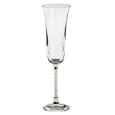Godinger Floating Diamonds Crystal Toasting Flutes, Set of 2