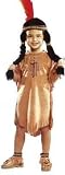 CHILD or TODDLER Indian Girl Costume with Wig - Yarn Baby Costume (Shoes not included)