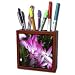 Sandy Mertens Flower Designs - Christmas Cactus - Tile Pen Holders-5 inch tile pen holder
