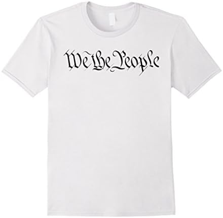 Men's "We the People" T-Shirt gift all sizes Men, Women, Kids  XL White