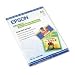 Epson Photo Quality Self-Adhesive Sheets, 8.3 x 11.7 Inches, 10 Sheets (S041106)