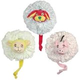 Vo-Toys #64506 Pom Pom Animal Dog Toy