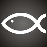 Christian Decals : Ichthus Vinyl Graphic Sticker