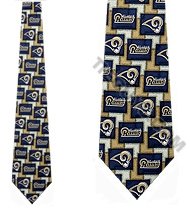ST. LOUIS RAMS NeckTies Silk Mens Ties