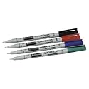 Staedtler Lumocolor Overhead Projection Markers, Fine Point, Assorted, 4 per Set (318-WP4)