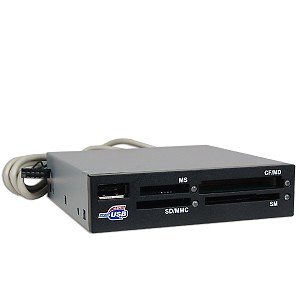 Opti-Ups Ucr54In1B Multi-In-1 Card Reader Writer Usb2.0 3.5 Internal Black