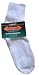Extra Wide Quarter Sock Available In White Or Black #8600